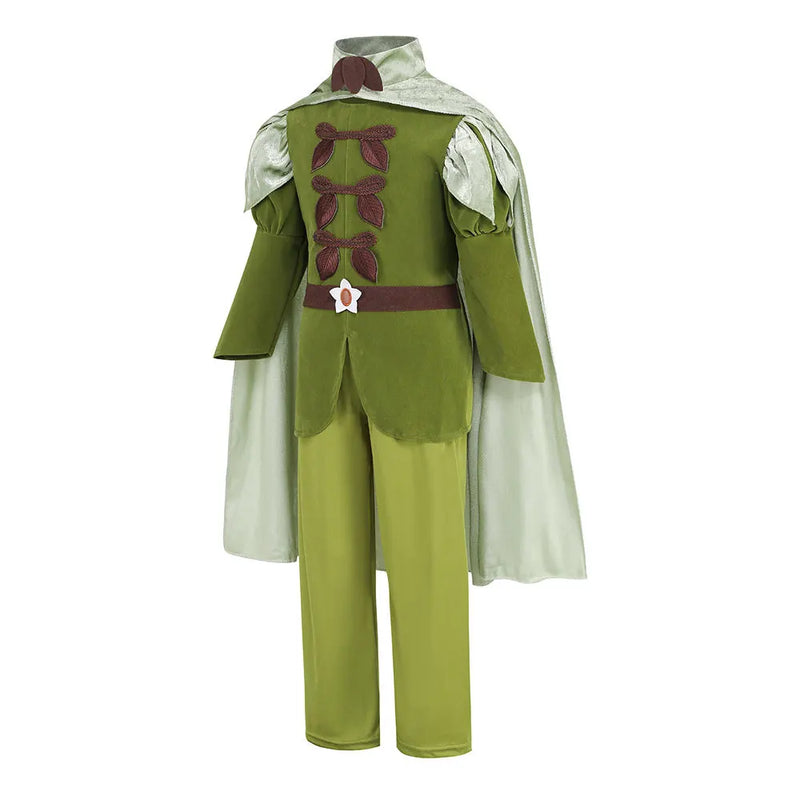 Boys Prince Cosplay Suits Prince Charming Kids Florian Role Playing Clothes Children Peter Pan Costume Naveen Dress Up Outfits