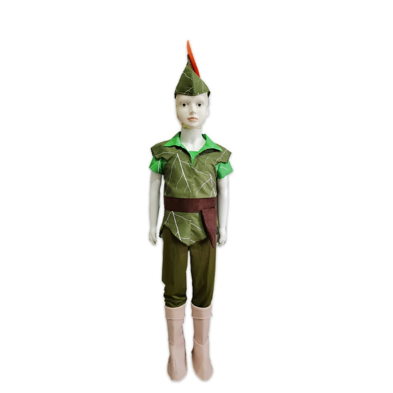 Halloween Party Cosplay Peter Pan Costume Children Kids Cartoon Movie Costume Baby Boys Tinker Bell Girls Carnival Costume 3-11Y