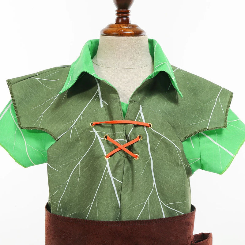 Halloween Party Cosplay Peter Pan Costume Children Kids Cartoon Movie Costume Baby Boys Tinker Bell Girls Carnival Costume 3-11Y