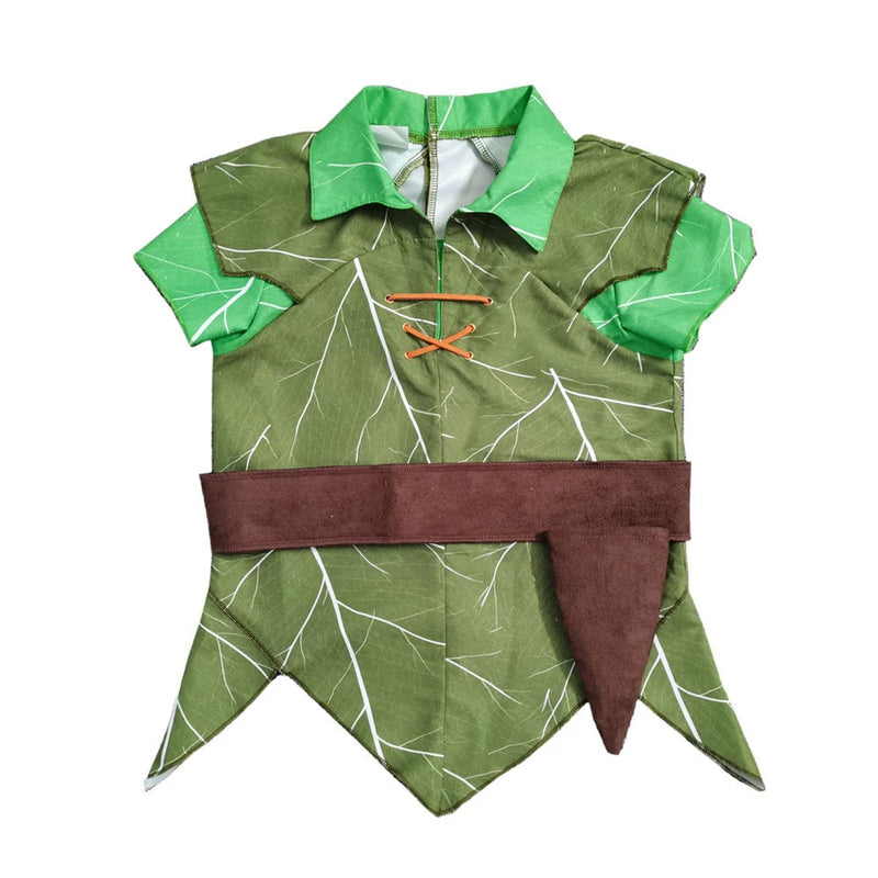 Halloween Party Cosplay Peter Pan Costume Children Kids Cartoon Movie Costume Baby Boys Tinker Bell Girls Carnival Costume 3-11Y