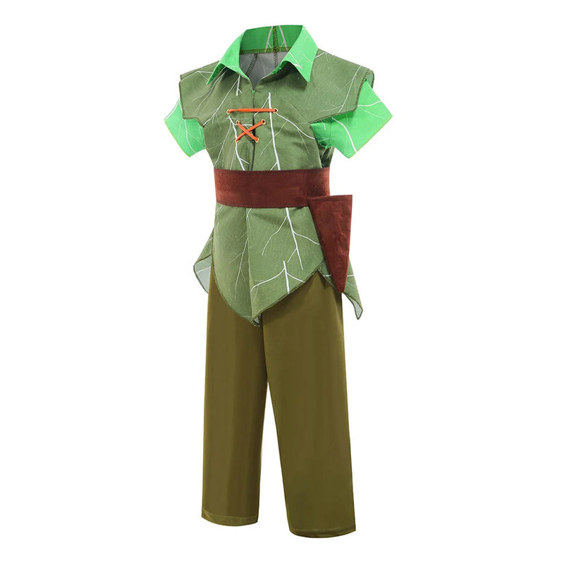 Halloween Party Cosplay Peter Pan Costume Children Kids Cartoon Movie Costume Baby Boys Tinker Bell Girls Carnival Costume 3-11Y