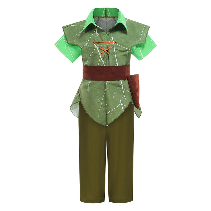 Halloween Party Cosplay Peter Pan Costume Children Kids Cartoon Movie Costume Baby Boys Tinker Bell Girls Carnival Costume 3-11Y