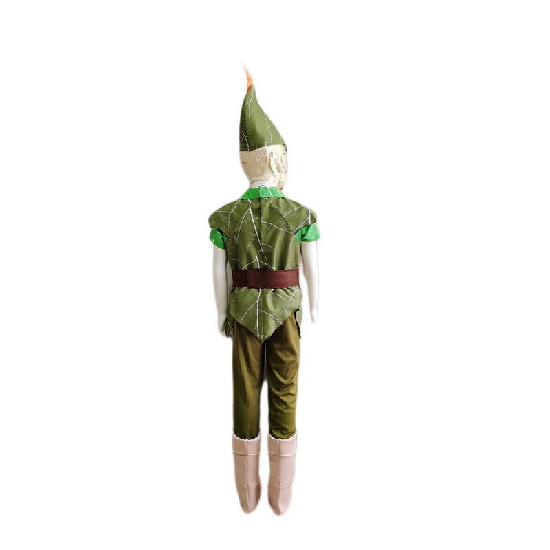 Halloween Party Cosplay Peter Pan Costume Children Kids Cartoon Movie Costume Baby Boys Tinker Bell Girls Carnival Costume 3-11Y